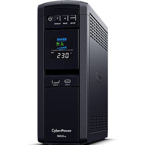 CyberPower CP1600EPFCLCD UPS Line-interactive 1,6 kVA 1000 W 6 AC-uitgang(en)