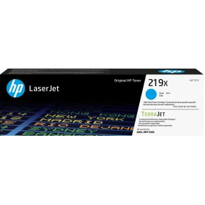 HP 219X originele high-capacity cyaan LaserJet-tonercartridge