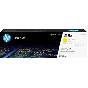HP 219X originele high-capacity gele LaserJet-tonercartridge