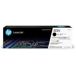 HP 222X originele high-capacity zwarte LaserJet-tonercartridge