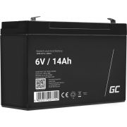 Green Cell AGM34 UPS-accu Sealed Lead Acid (VRLA) 6 V 14 Ah