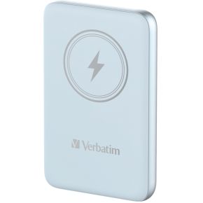 Verbatim Charge 'n' Go Magnetische Draadloze Power Bank 10000mAh Blauw