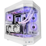 Mars Gaming MC-3TW Mid-tower Tempered Glass Wit Behuizing