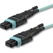 StarTech.com MPO12PL5M Glasvezel kabel 5 m MPO/MTP OM3 Aqua-kleur
