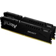 Kingston DDR5 Fury Beast 2x32GB 6000MHz CL30 Zwart KF560C30BBEK2-64 geheugenmodule