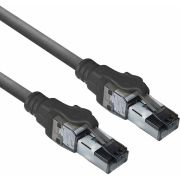 ACT FB4902 CAT6a S/FTP 2.00m netwerkkabel Zwart
