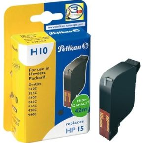 Pelikan Inkjet Cartridge H10 Replaces Hp 15 Black 42 Ml pelikan kopen in de aanbieding