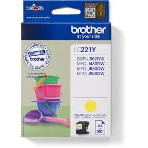 Brother Lc 221Y Inktcartridge brother kopen in de aanbieding