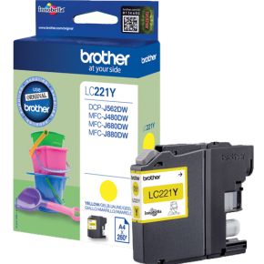 Brother LC-221Y inktcartridge