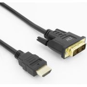ACT HDMI-A male naar DVI-D male adapterkabel. 1 meter