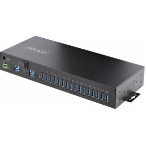 Startech StarTech.com 16-Port Industriële USB Hub met Power Adapter, 5Gbps, Metalen Behuizing, Monteerbaar, E