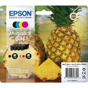 Epson 604 Multipack Zwart, Cyaan, Magenta, Gele inktcartridge