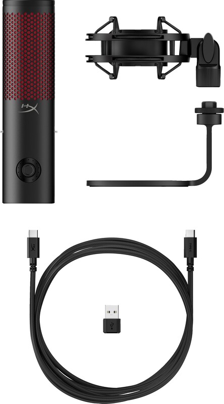 Megekko.nl - Hyperx Quadcast 2 microfoon Zwart
