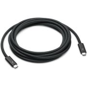 Apple MW5H3ZM/A Thunderbolt 4 40Gbps 100W Alt-DP 3.00m Zwart USB-C Kabel