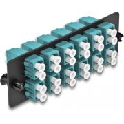 DeLOCK 66933 glasvezeladapter LC/LC 1 stuk(s) Aqua-kleur, Zwart