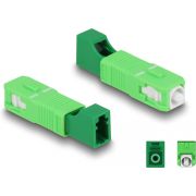 DeLOCK 87940 glasvezeladapter LC/SC 1 stuk(s) Groen