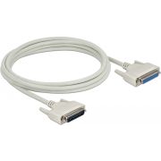 DeLOCK 83209 seriële kabel Beige 3 m D-Sub 25 Pin