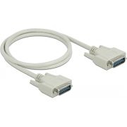DeLOCK 85975 seriële kabel Beige 1 m Sub-D15