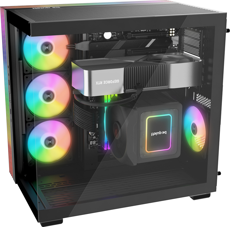 be quiet! LIGHT BASE 600 DX PCケース Megekko.nl - be quiet! Light Base 600 DX Black Behuizing