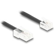 DeLOCK 88481 telefoonkabel 5 m Zwart