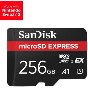 SanDisk Express 256GB MicroSDXC Geheugenkaart