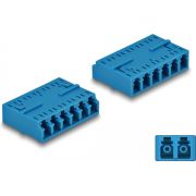 DeLOCK 87926 glasvezeladapter LC/LC 1 stuk(s) Blauw