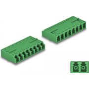 DeLOCK 87929 glasvezeladapter LC/LC 1 stuk(s) Groen