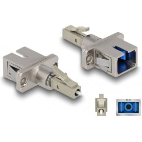 DeLOCK 87945 glasvezeladapter LC/SC 1 stuk(s) Beige