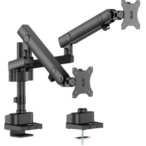 ACT Monitorarm max 35 office solid pro, mechanische veer, 2 monitoren