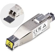 StarTech.com Gigabit Glasvezel naar RJ45 Ethernet Media Converter Dongle, Optical Singlemode 10km/Mu