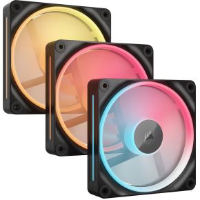 Corsair iCUE LINK LX120-R RGB Reverse Blade Black Triple-pack