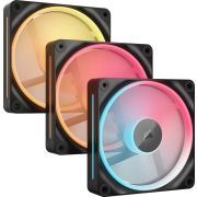 Corsair iCUE LINK LX120-R RGB Reverse Blade Black Triple-pack