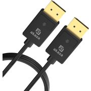 Akasa AK-CBDP26-20BK DisplayPort kabel 2 m Zwart