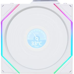 Lian Li UNI FAN TL Wireless LCD 120mm White