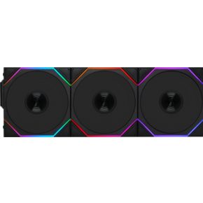 Lian Li UNI FAN TL Wireless Reverse Blade 120mm Black 3-pack