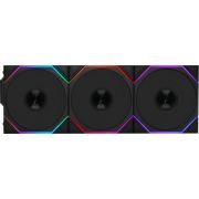 Productafbeelding van Lian Li UNI FAN TL Wireless Reverse Blade 120mm Black 3-pack