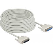 DeLOCK 83682 seriële kabel Beige 20 m D-Sub 25 Pin