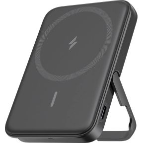 Anker 322 MagGo (7.5W) MagSafe Powerbank met Standaard 5.000 mAh Zwart