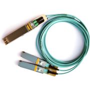 Nvidia MFA7U10-H005 InfiniBand en Glasvezelkabel 5 m 2x QSFP56 Blauw