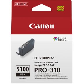 Canon Inktpatroon PFI-5100MBK inkt Zwart voor ImagePrograf PRO-310