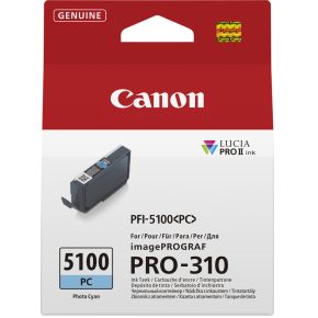 Canon PFI-5100 PC Photo Cyaan Inkt voor Prograf Pro 310