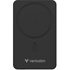 Verbatim Verbatim Charge 'n' Go Essentials Magnetische draadloze powerbank 10000 mAh zwart