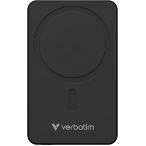 Verbatim Charge 'n' Go Essentials Magnetische draadloze powerbank 5000 mAh zwart