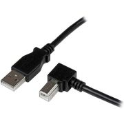 StarTech.com 2m USB 2.0 A to Right Angle B Cable M/M