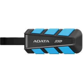 ADATA SC740 500 GB USB Type-C 3.2 Gen 2 (3.1 Gen 2) Zwart, Blauw