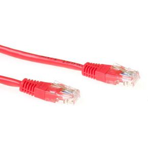ACT CAT5E UTP patchcable redCAT5E UTP patchcable red - [IB5515]