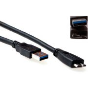 ACT USB 3.0 connectioncable USB A male - Micro USB B maleUSB 3.0 connectioncab - [SB3028]