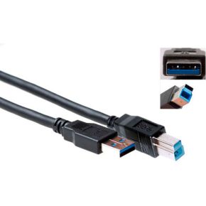 ACT USB 3.0 A male - USB B male  2,00 m