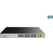 D-Link DGS-1026MP Unmanaged Gigabit Ethernet (10/100/1000) Power over Ethernet (PoE) Zwart, Grijs ne netwerk switch