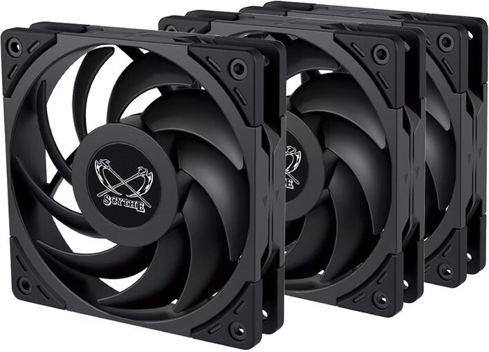 Scythe Wonder Tornado - 120MM - 3 Pack - Black